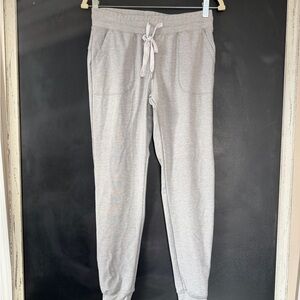 Women's Light Gray Casual Jogger Pants